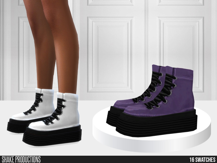 795 - Boots by ShakeProductions at TSR » Sims 4 Updates