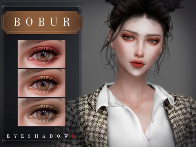 Sims 4 Eyeshadow 54 by Bobur3 at TSR
