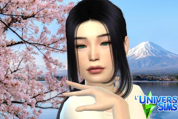 Sims 4 Townie Remodel   Aya Kondo by Hiley21 at L’UniverSims