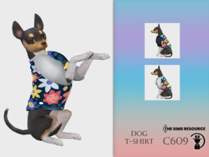 Dog T-shirt C609 by turksimmer at TSR