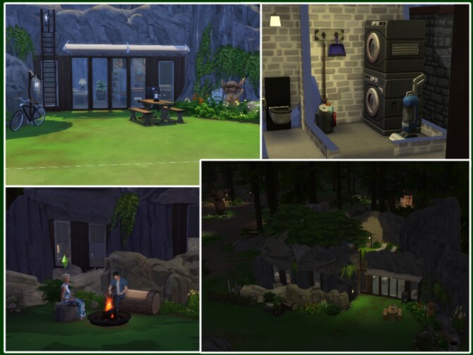 Sims 4 Troglodyte House by youlie25 at Mod The Sims 4