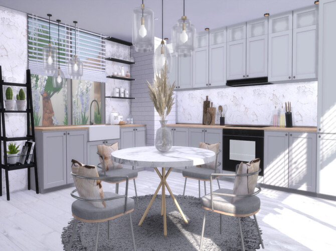 Sims 4 Mikaela Kitchen by Suzz86 at TSR