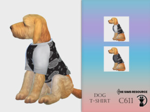 Dog T-shirt C611 by turksimmer at TSR