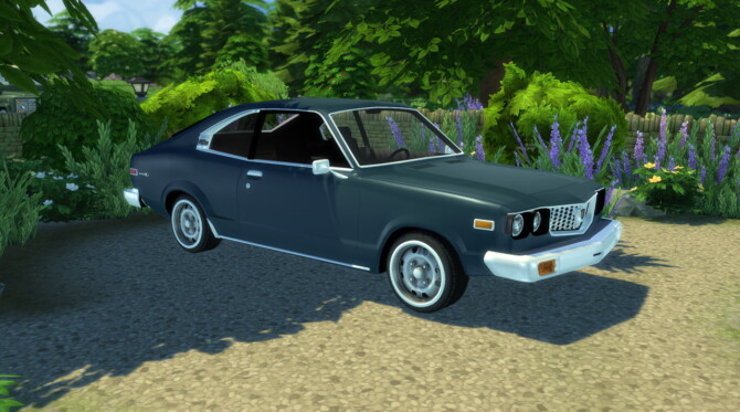 Sims 4 1974 Mazda RX 3 at Modern Crafter CC