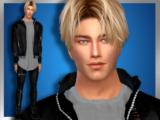 Sims 4 Justin Field by DarkWave14 at TSR
