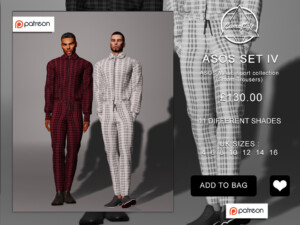 ASOS MALE COLLECTION – SET IV by Camuflaje at TSR