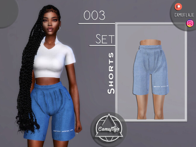 Sims 4 SET 003   Shorts by Camuflaje at TSR