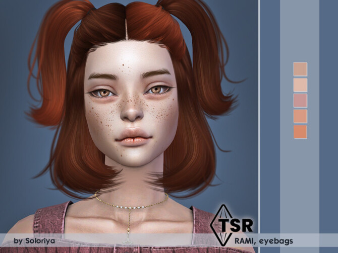 Sims 4 Eyebags Rami by soloriya at TSR