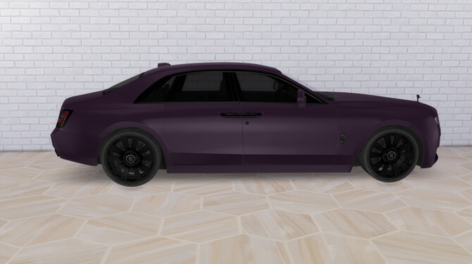 Sims 4 2021 Rolls Royce Ghost Black Edition at Modern Crafter CC