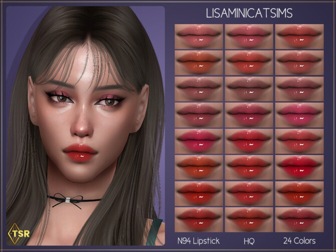 Sims 4 LMCS Lipstick N94 by Lisaminicatsims at TSR