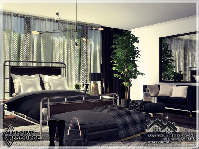 Sims 4 KAROL   Bedroom by marychabb at TSR