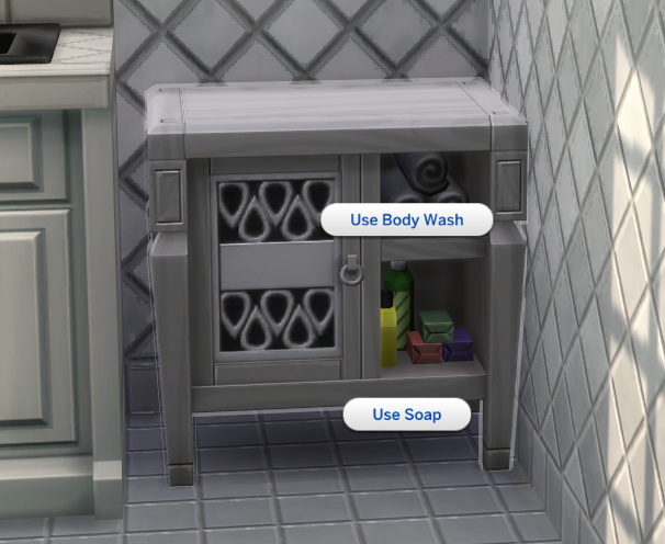 Sims 4 Decor with a Purpose: Bathroom Cabinets by Ilex at Mod The Sims 4