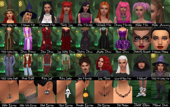 Sims 4 Halloween Pack 2021 at My Stuff Origin