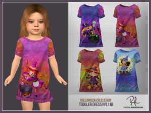 Toddler Dress RPL118b by RobertaPLobo at TSR