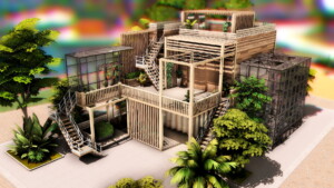 Plant Lover House by plumbobkingdom at Mod The Sims 4