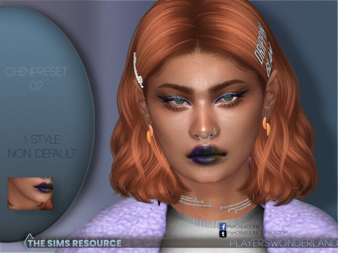 Sims 4 Chinpreset 02 by PlayersWonderland at TSR