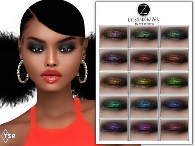 Sims 4 EYESHADOW Z68 by ZENX at TSR