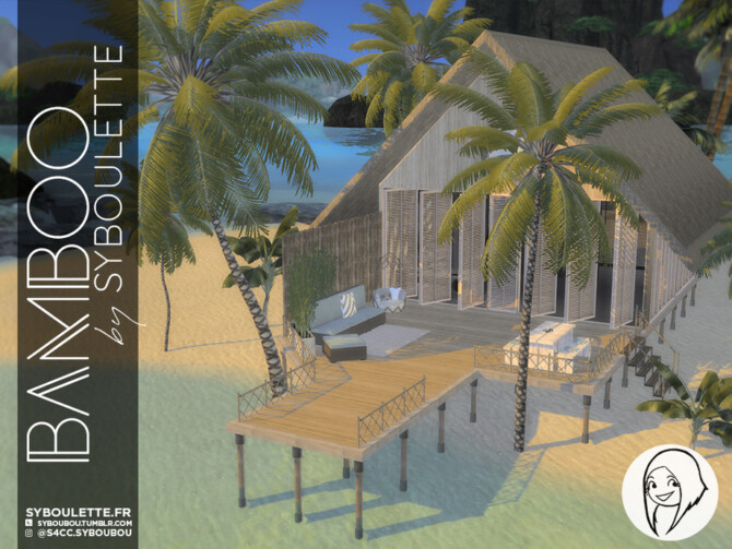 Sims 4 Bamboo   Part 2 (Construction) by Syboubou at TSR