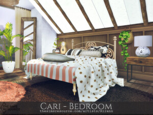 Cari – Bedroom by Rirann at TSR