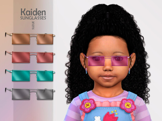 Sims 4 Kaiden Sunglasses Toddler by Suzue at TSR