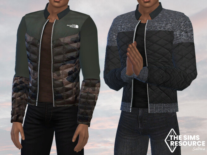 Sims 4 Male Sims Jacket by Saliwa at TSR