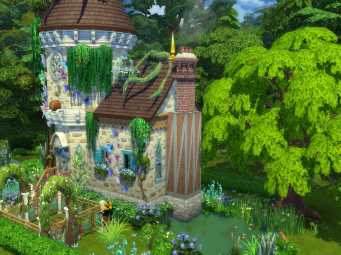 Sims 4 Castle Cottage (Nightshade) by susancho93 at TSR