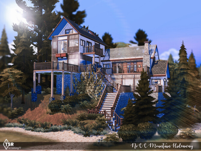 Sims 4 Mountain Hideaway by Moniamay72 at TSR