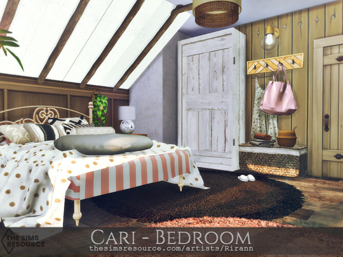 Sims 4 Cari   Bedroom by Rirann at TSR