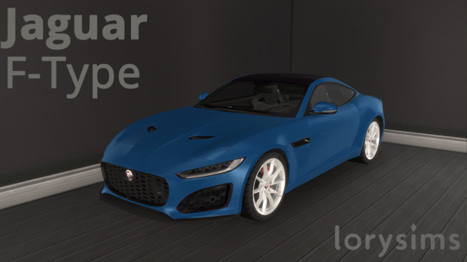 Sims 4 2021 Jaguar F Type at LorySims
