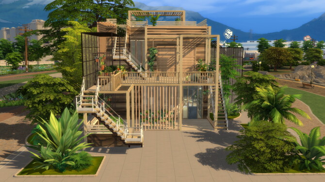 Sims 4 Plant Lover House by plumbobkingdom at Mod The Sims 4