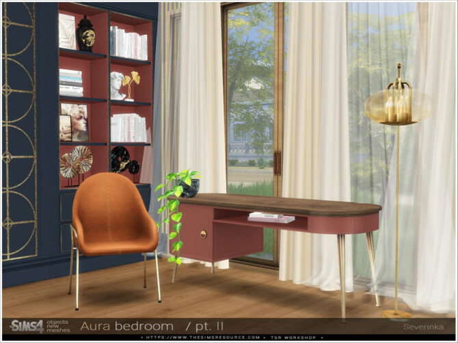 Sims 4 Aura bedroom Pt.II by Severinka  at TSR