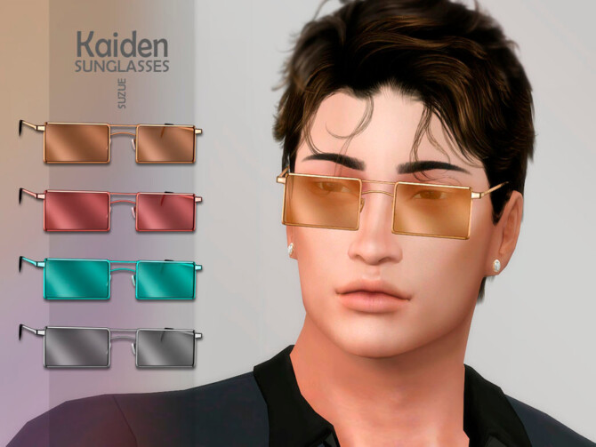 Sims 4 Kaiden Sunglasses by Suzue at TSR