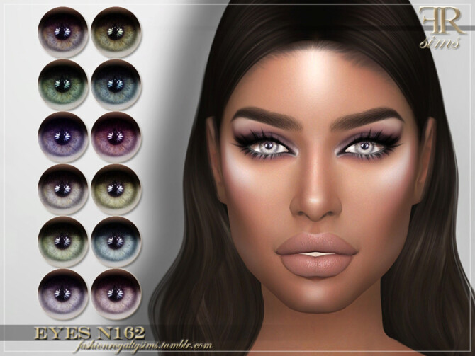 Sims 4 Eyes N162 by FashionRoyaltySims at TSR