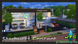 Starbucks Concept by JCTekkSims at Mod The Sims 4