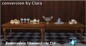 Beatricedeco VitaSims2 conversion by Clara at All 4 Sims