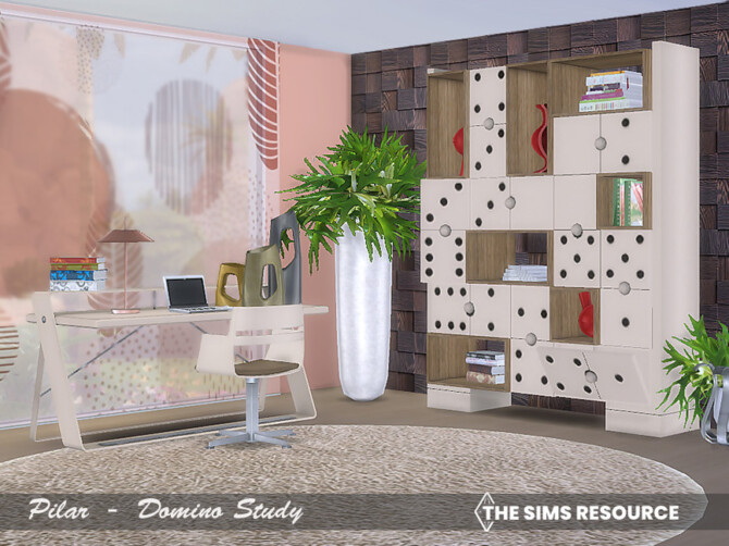 Sims 4 Domino Study by Pilar at TSR