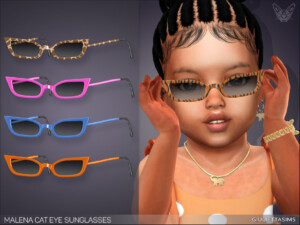 Malena Cat Eye Sunglasses For Toddlers by feyona at TSR