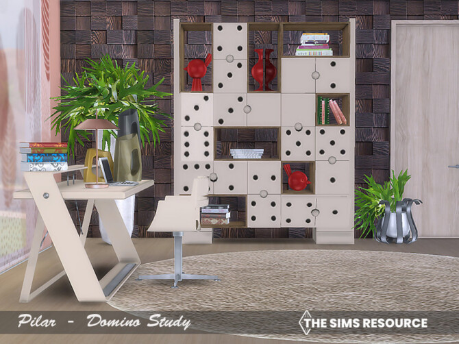 Sims 4 Domino Study by Pilar at TSR