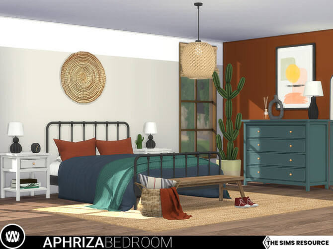 Sims 4 Aphriza Bedroom by wondymoon at TSR