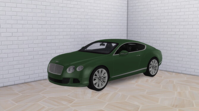 Sims 4 2013 Bentley Continental GT Speed at Modern Crafter CC