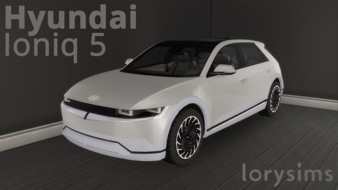 Sims 4 2022 Hyundai Ioniq 5 at LorySims