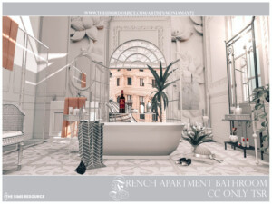 French Apartment Bathroom by Moniamay72 at TSR