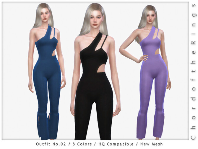 Sims 4 Outfit No.02 by ChordoftheRings at TSR