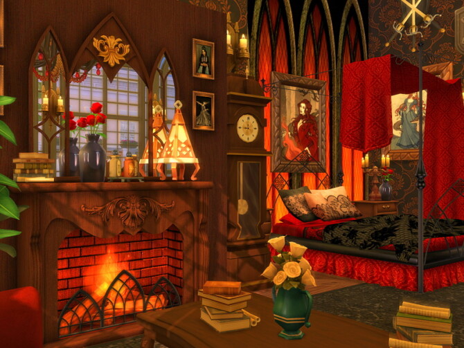 Sims 4 Dragonlord Chamber by Flubs79 at TSR