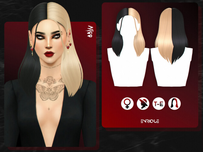 Sims 4 Alice Hair at Enriques4