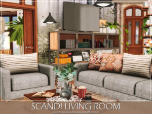 Scandi Living Room by MychQQQ at TSR