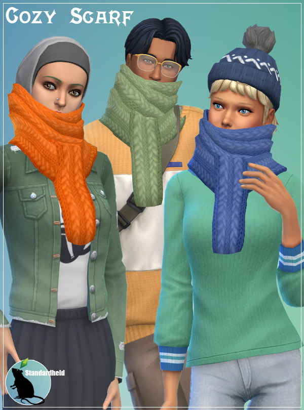 Sims 4 Cozy Scarf at Standardheld