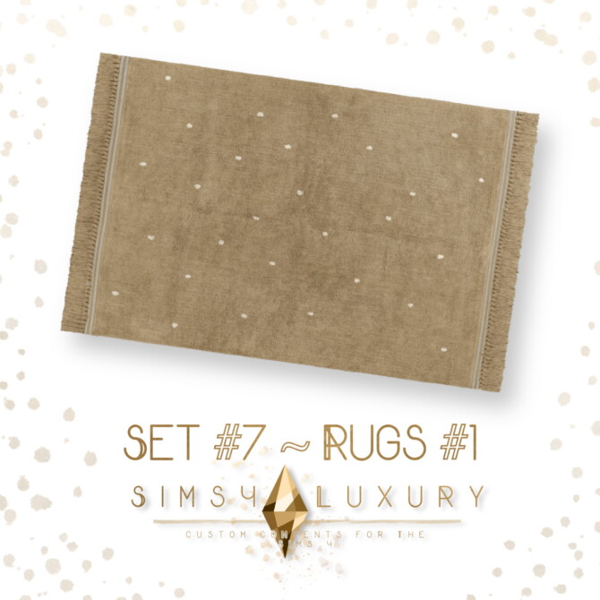 Sims 4 Set #7 Rugs at Sims4 Luxury