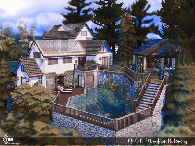 Sims 4 Mountain Hideaway by Moniamay72 at TSR