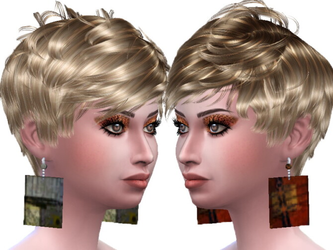 Sims 4 Earrings DIY at Trudie55